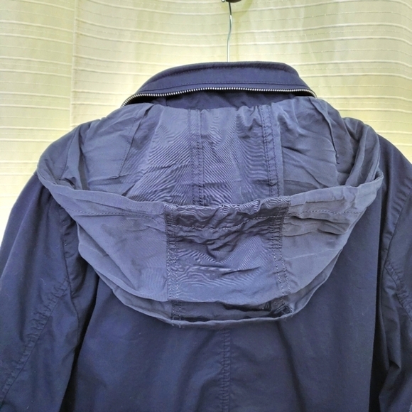 GAP Utility Jacket Military Style Navy Women's Size M - Picture 7 of 11